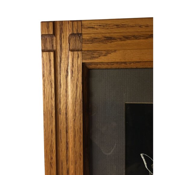 Original Scratchboard Giraffe Portrait by Carol Kehler-Hemdal (1985), Registered - Picture 5 of 14